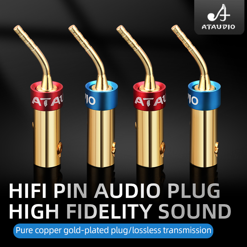Audio Music Hifi - ATAUDIO 8PCS 하이파이 바나나 플러그 순수