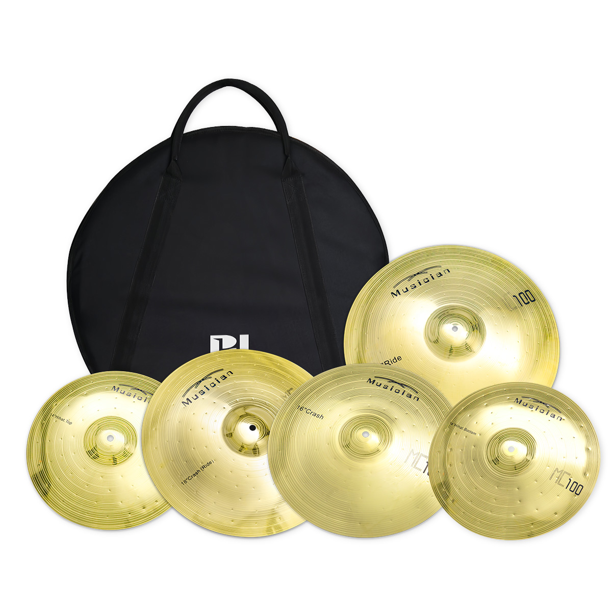 Cymbal Hi Hat - PD Mc100 브론즈 심벌 팩 14