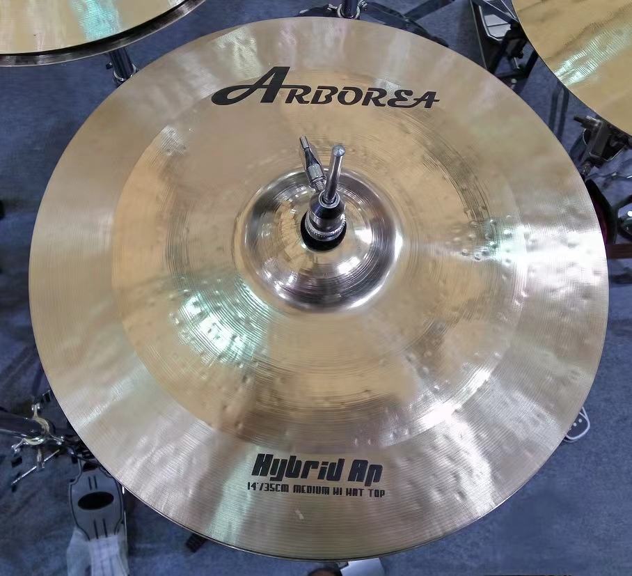 Cymbal Hi Hat - Arborea 전문가용 하이햇 심벌 하이브리드 AP