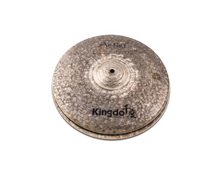 Cymbal Hi Hat - 킹도 13인치 다크 하이햇 심벌 세트