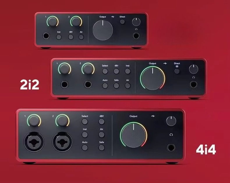 Audio Music Production - 포스터 스칼렛 2i2 쿼드 세대 사운드