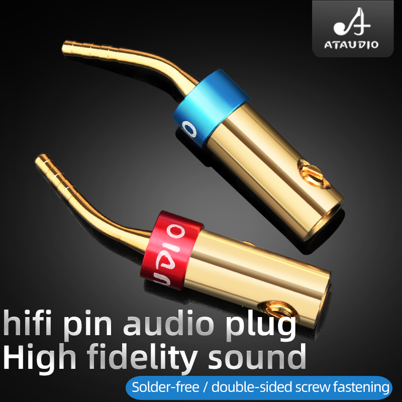 ATAUDIO 8PCS 하이파이 바나나 플러그 순수 구 - Audio Music Hifi 리뷰 및 가격